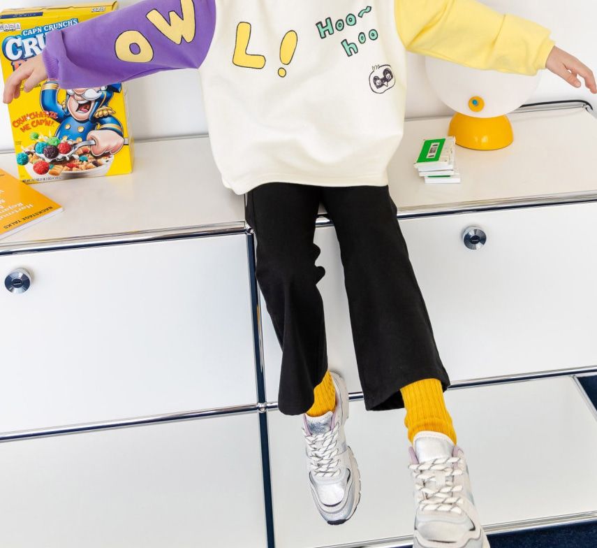 KOKOYARN - Korean Children Fashion - #Kfashion4kids - Cotton Span Bootscut Pants