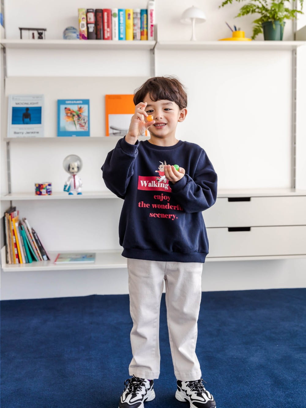 KOKOYARN - Korean Children Fashion - #Kfashion4kids - Cotton Spandex Straight Pants