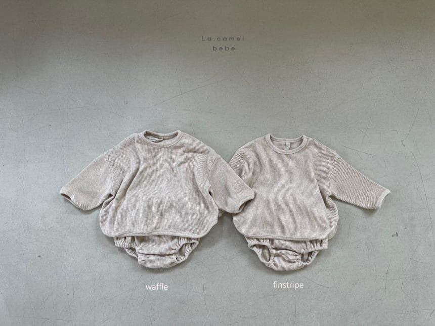 LA CAMEL - Korean Children Fashion - #Kfashion4kids - Nunu Bebe Top Bloomer Set - 9