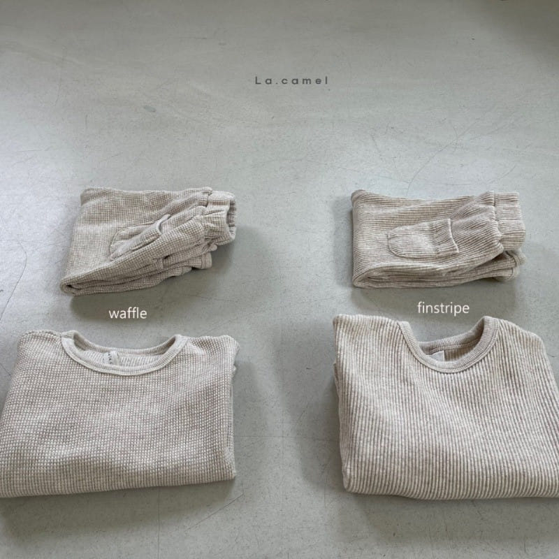 LA CAMEL - Korean Children Fashion - #Kfashion4kids - Nunu Top Pants Set - 5