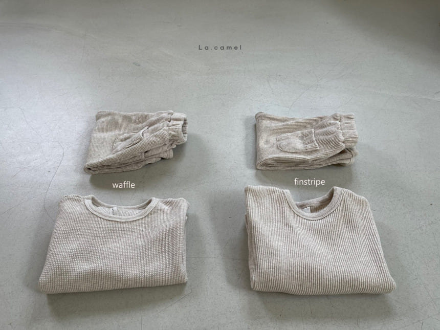 LA CAMEL - Korean Children Fashion - #Kfashion4kids - Nunu Top Pants Set - 6