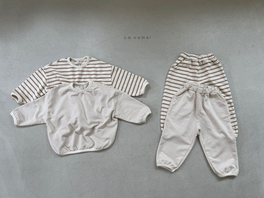 LA CAMEL - Korean Children Fashion - #Kfashion4kids - Lina Top Pants Set - 3