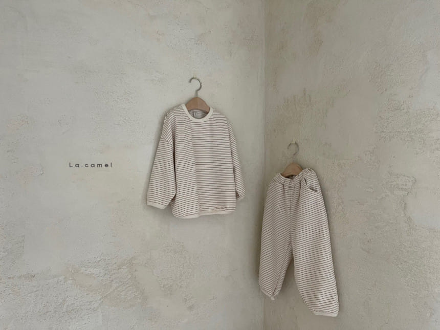 LA CAMEL - Korean Children Fashion - #Kfashion4kids - Lina Top Pants Set - 4