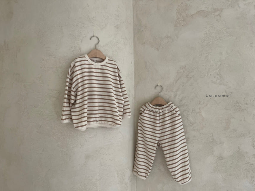 LA CAMEL - Korean Children Fashion - #Kfashion4kids - Lina Top Pants Set - 5