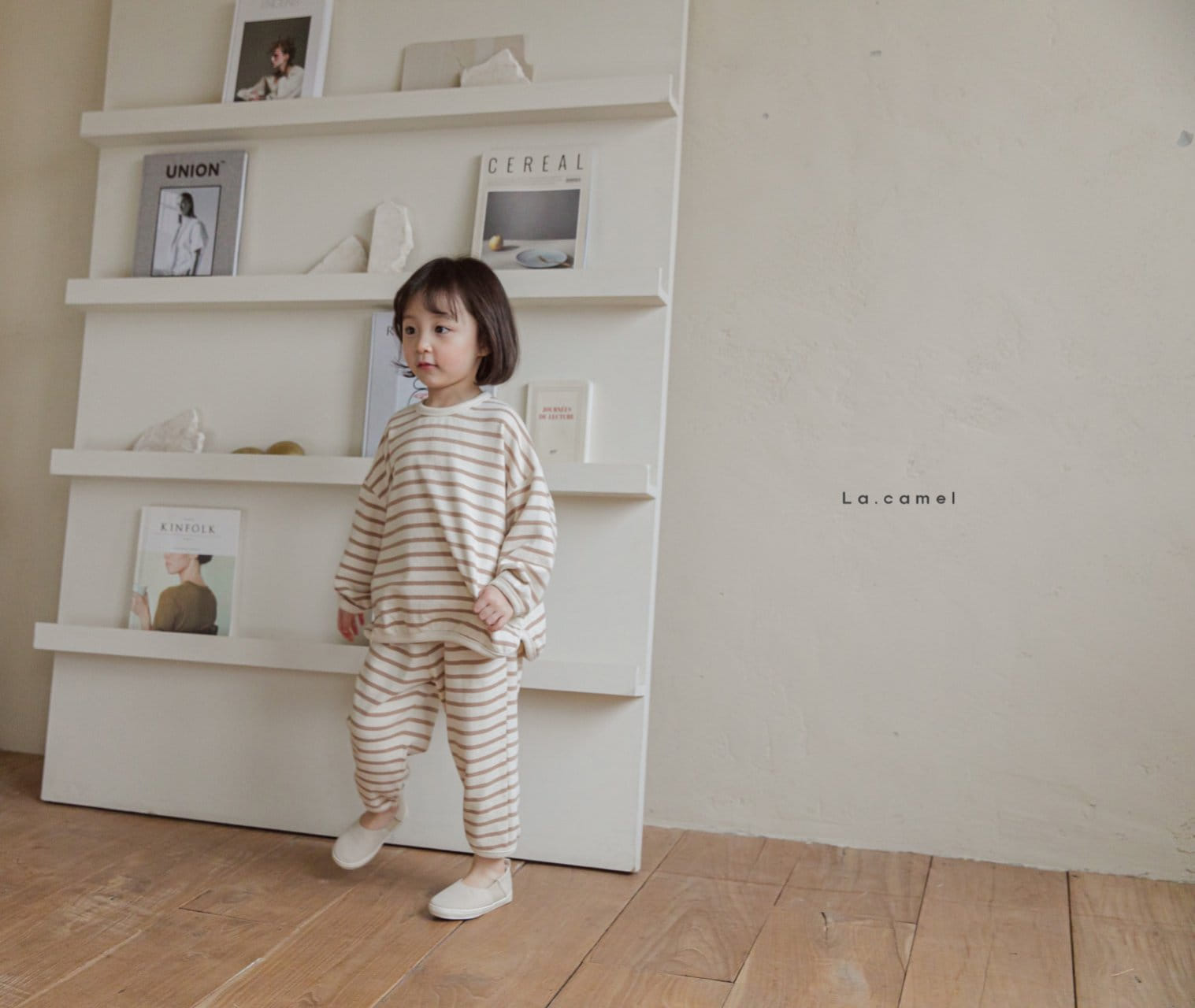 LA CAMEL - Korean Children Fashion - #Kfashion4kids - Lina Top Pants Set - 6