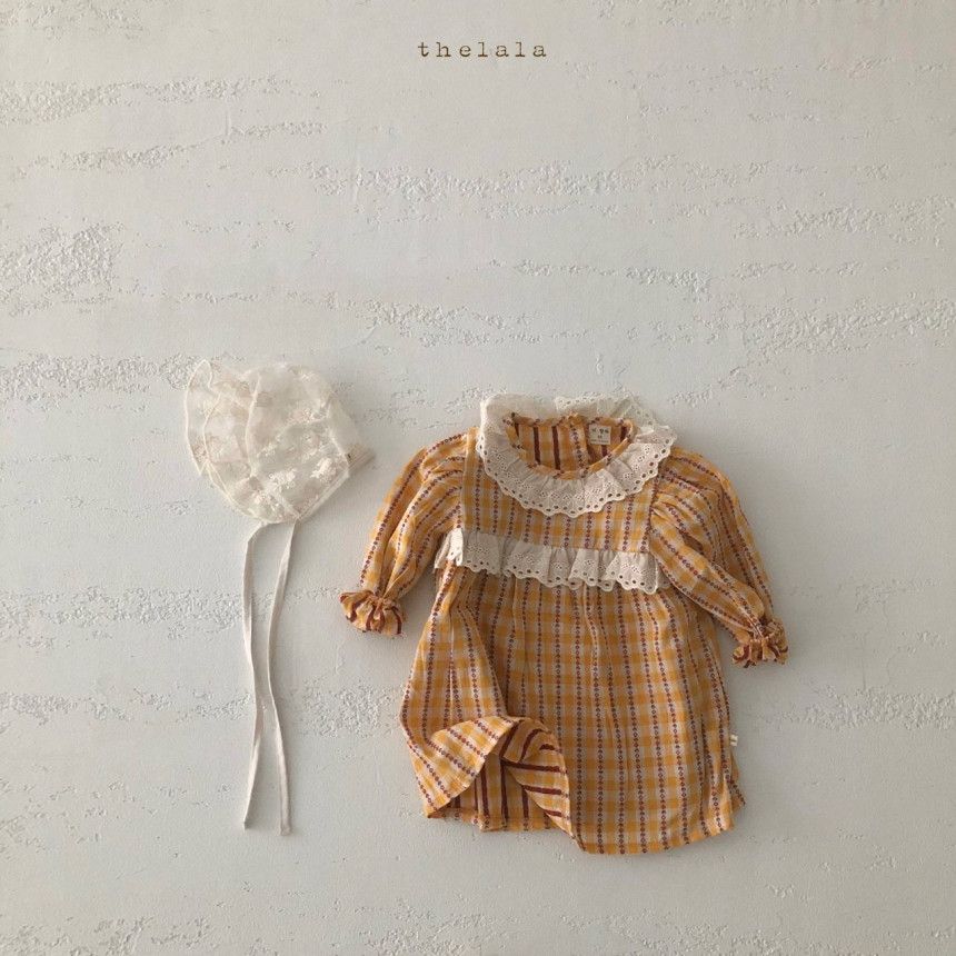 LALA - Korean Children Fashion - #Kfashion4kids - Butter Ring One-piece
