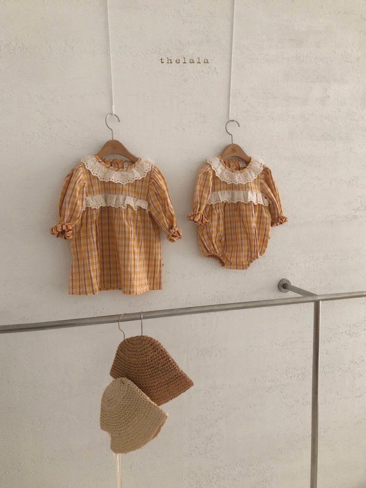 LALA - Korean Children Fashion - #Kfashion4kids - Butter Ring One-piece - 2