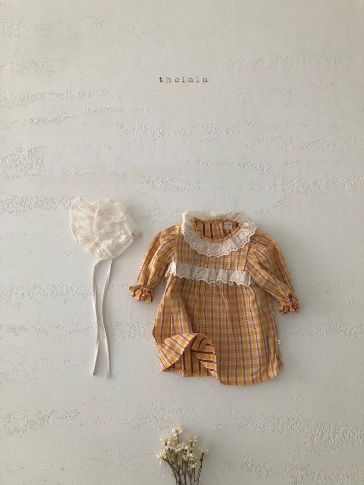 LALA - Korean Children Fashion - #Kfashion4kids - Butter Ring One-piece - 3