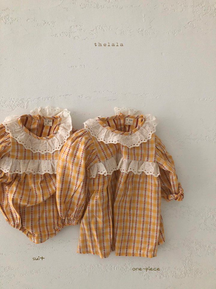LALA - Korean Children Fashion - #Kfashion4kids - Butter Ring One-piece - 6