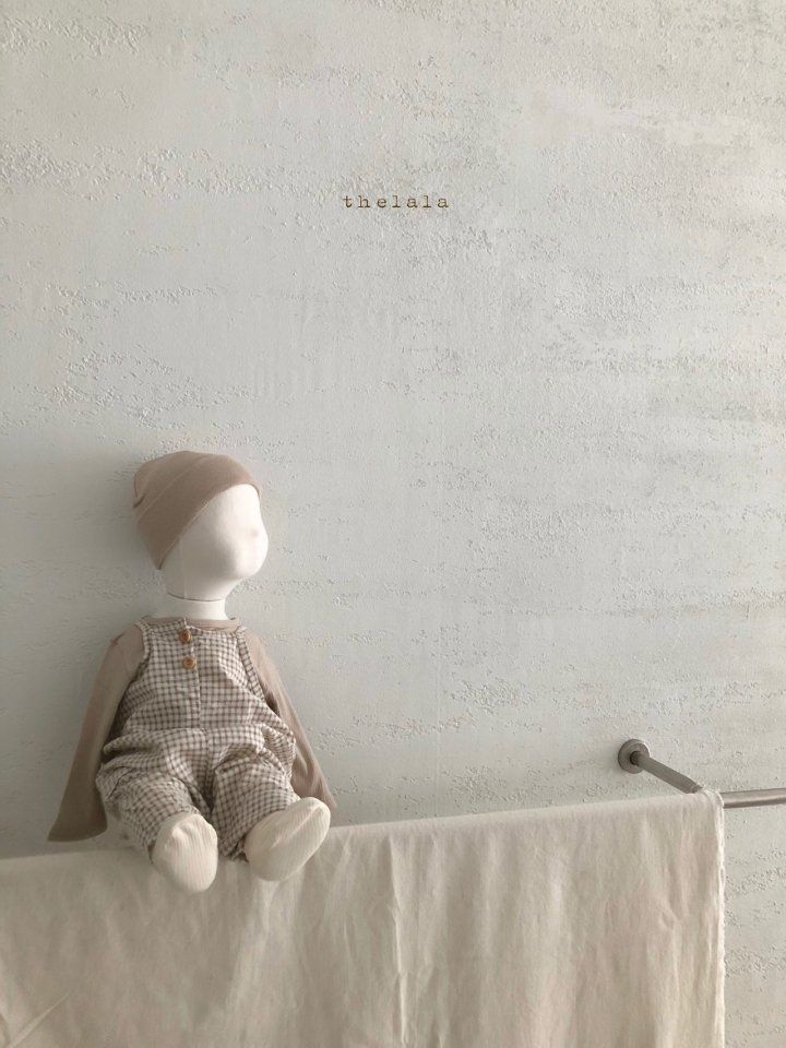 LALA - Korean Children Fashion - #Kfashion4kids - Tongtong Check Bodysuit - 7