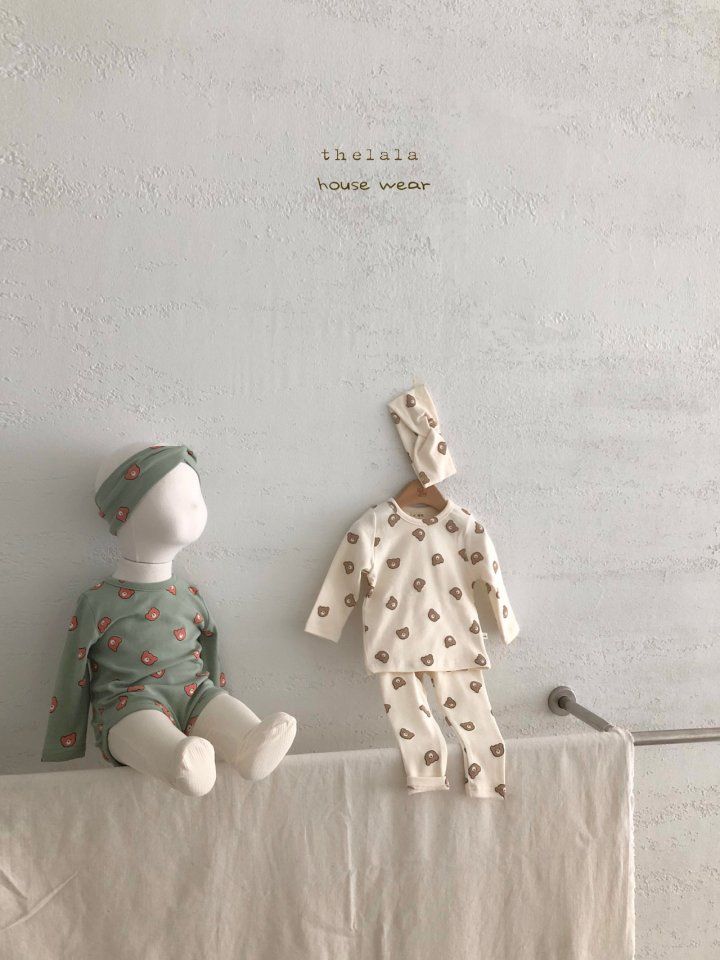 LALA - Korean Children Fashion - #Kfashion4kids - Lemon Bear Romper - 9