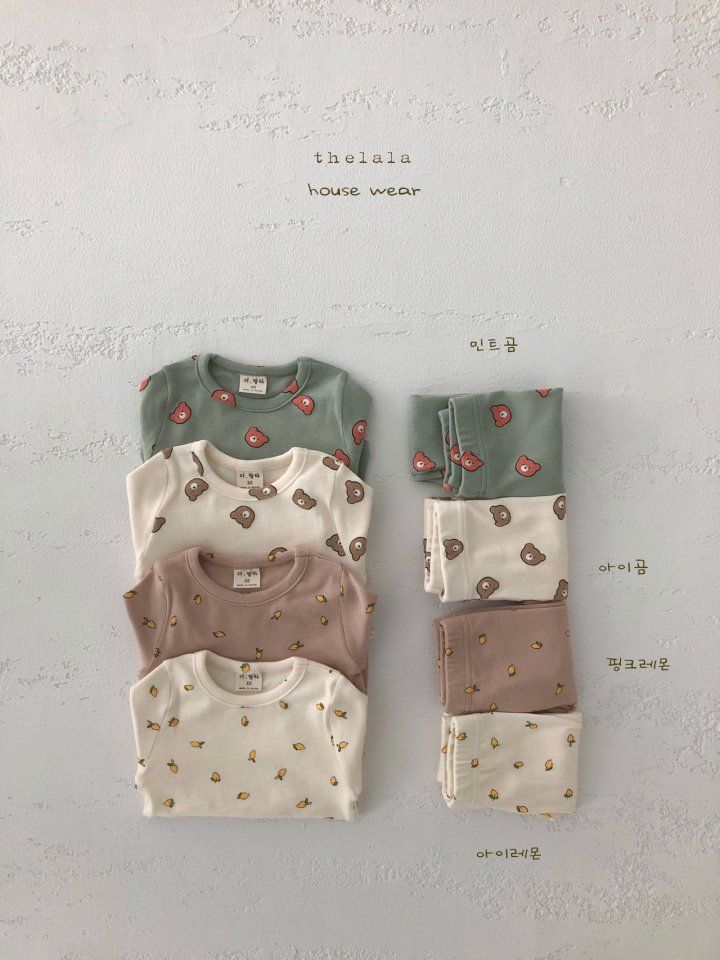 LALA - Korean Children Fashion - #Kfashion4kids - Lemon Bear Easywear - 7