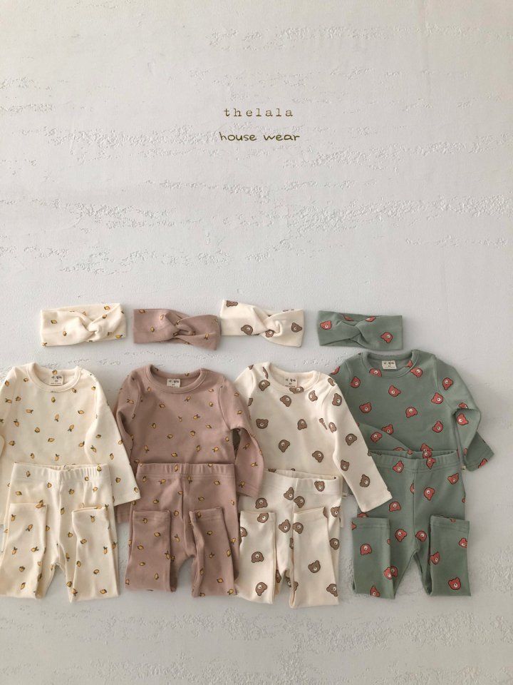 LALA - Korean Children Fashion - #Kfashion4kids - Lemon Bear Easywear - 9
