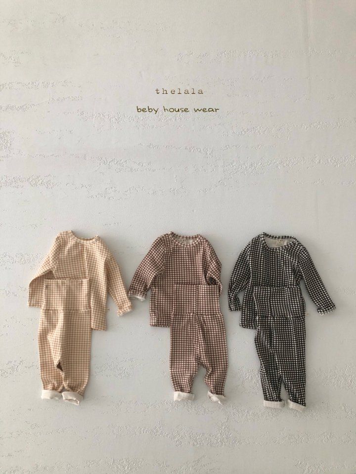 LALA - Korean Children Fashion - #Kfashion4kids - Check Bebe Easywear - 4