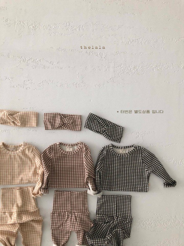 LALA - Korean Children Fashion - #Kfashion4kids - Check Bebe Easywear - 5