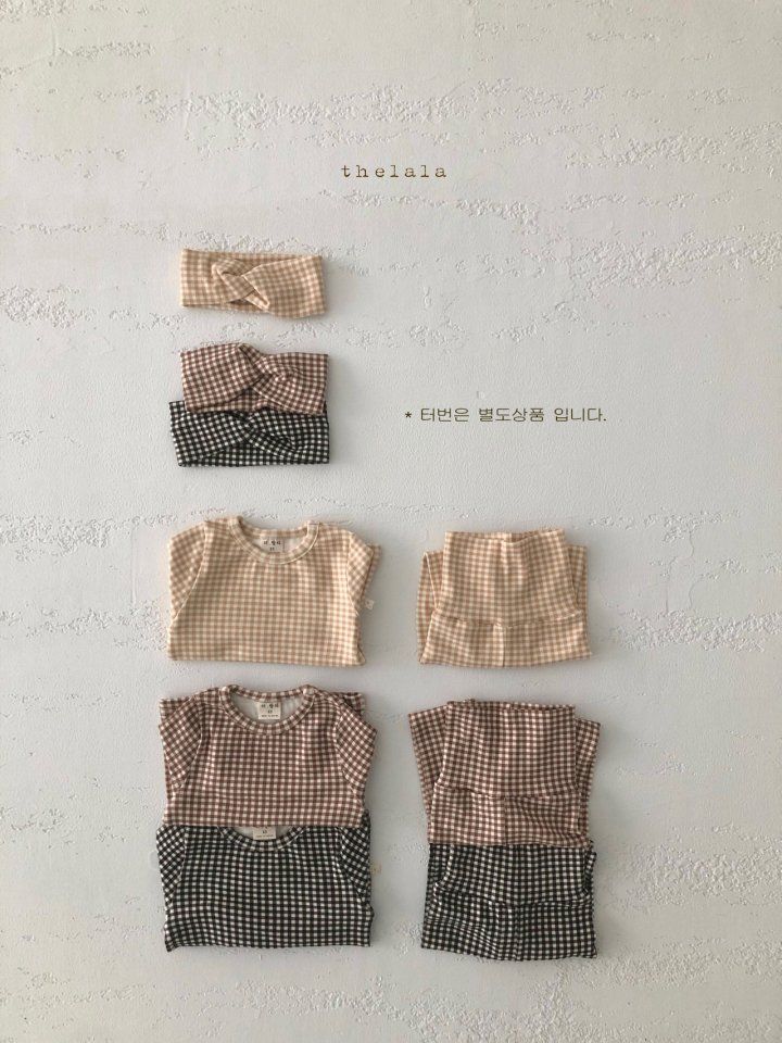 LALA - Korean Children Fashion - #Kfashion4kids - Check Bebe Easywear - 7