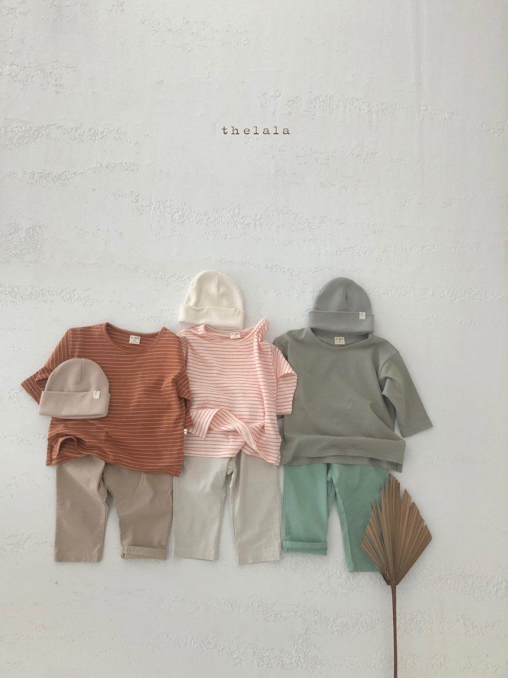 LALA - Korean Children Fashion - #Kfashion4kids - I Am Stripe Tee - 10
