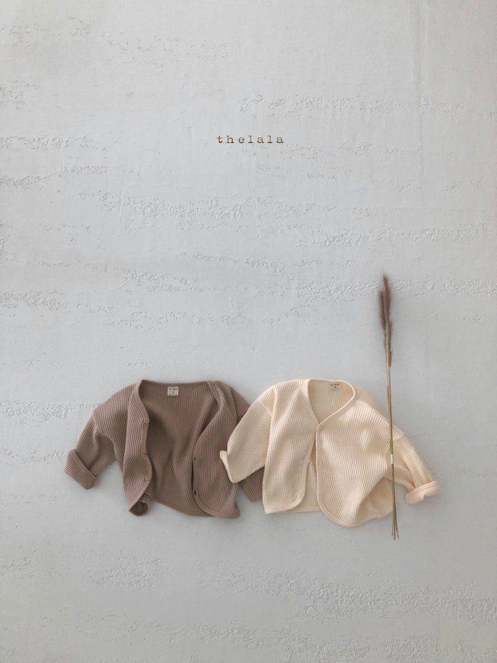 LALA - Korean Children Fashion - #Kfashion4kids - Waffle Cardigan - 10