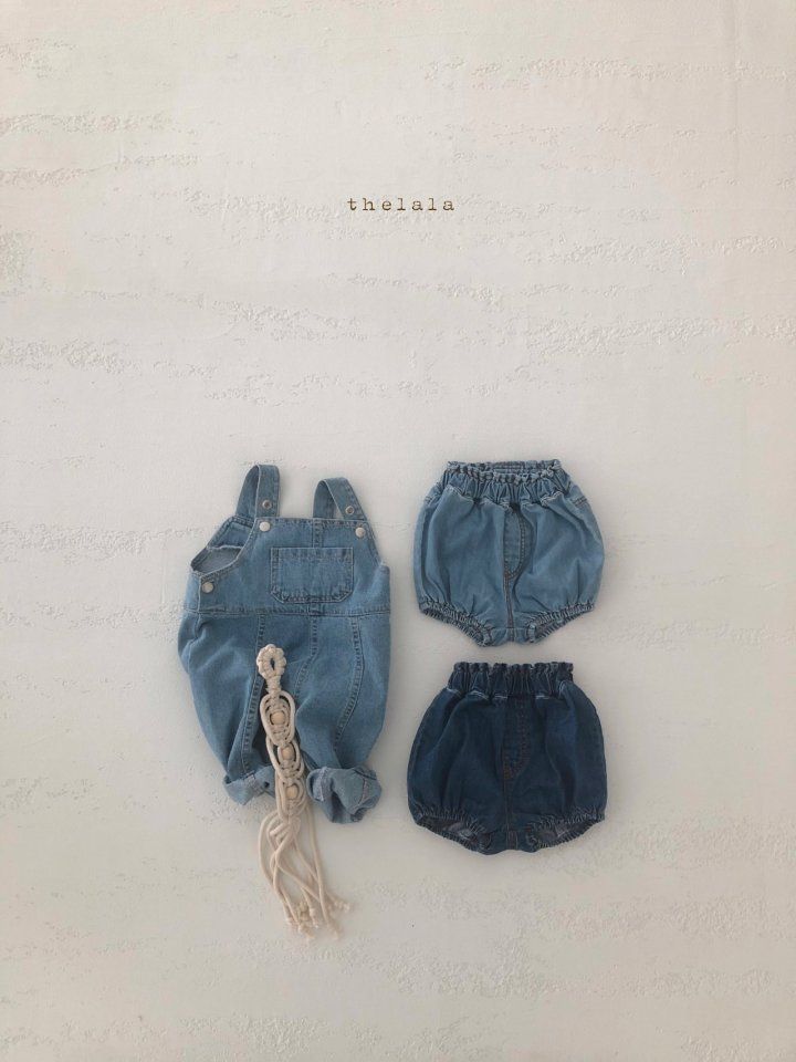 LALA - Korean Children Fashion - #Kfashion4kids - Denim Bloomer - 4