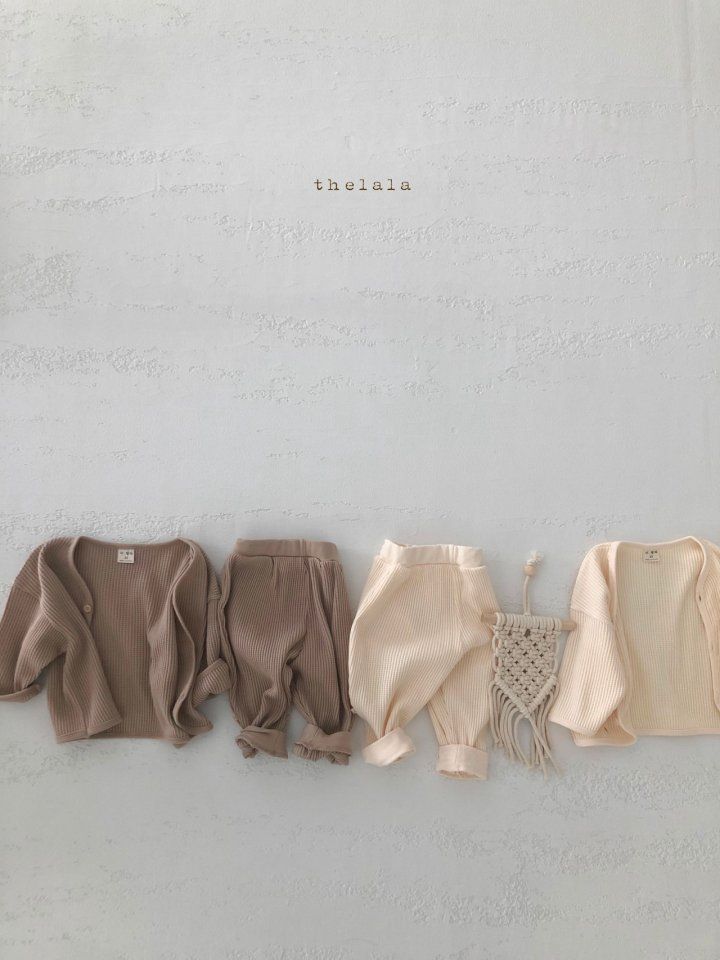 LALA - Korean Children Fashion - #Kfashion4kids - Waffle Pants - 2