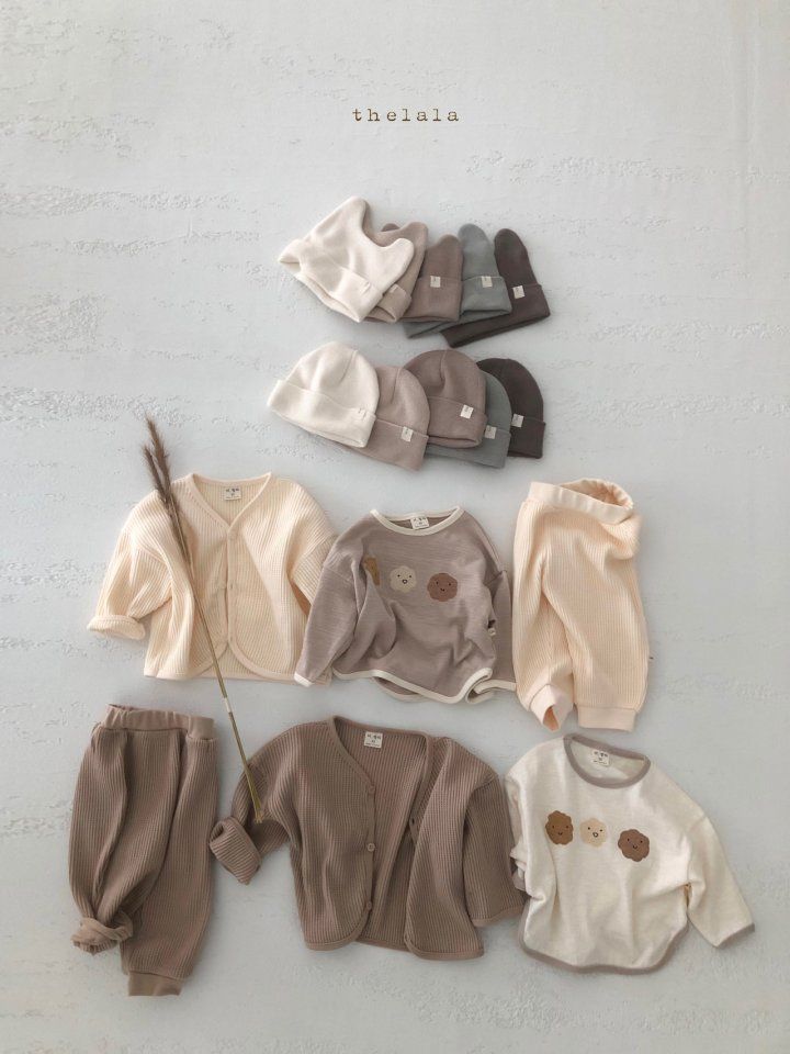 LALA - Korean Children Fashion - #Kfashion4kids - Waffle Pants - 4