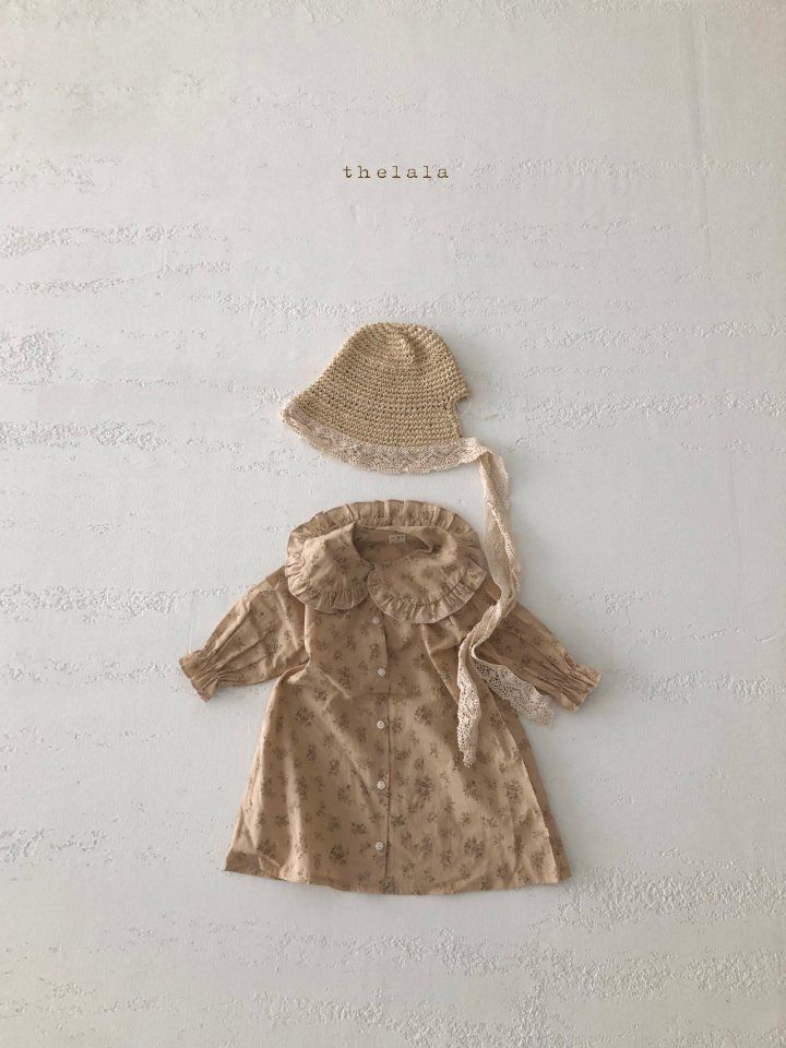 LALA - Korean Children Fashion - #Kfashion4kids - Rattan Lace Bonnet - 3