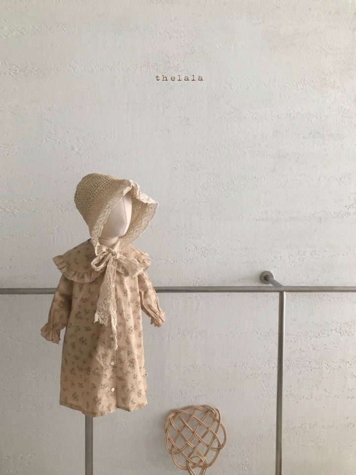 LALA - Korean Children Fashion - #Kfashion4kids - Rattan Lace Bonnet - 5
