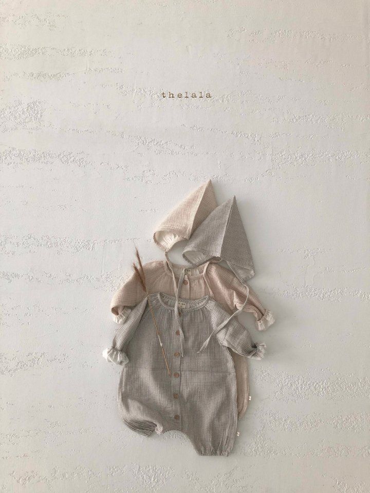 LALA - Korean Children Fashion - #Kfashion4kids - Mino Bodysuit with Bonnet - 2