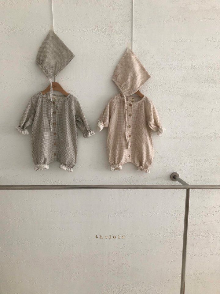 LALA - Korean Children Fashion - #Kfashion4kids - Mino Bodysuit with Bonnet - 6