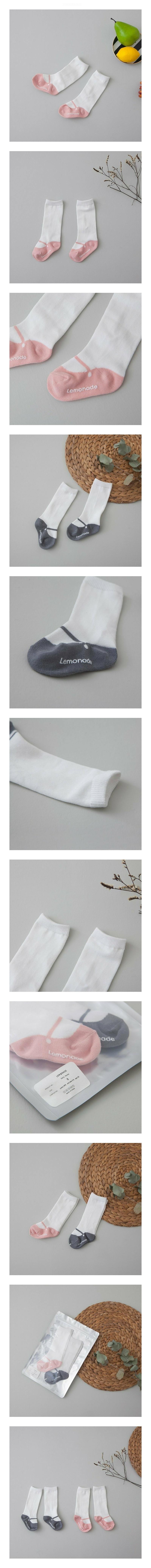 LEMONADE - Korean Children Fashion - #Kfashion4kids - Ballet Socks [set of 2]