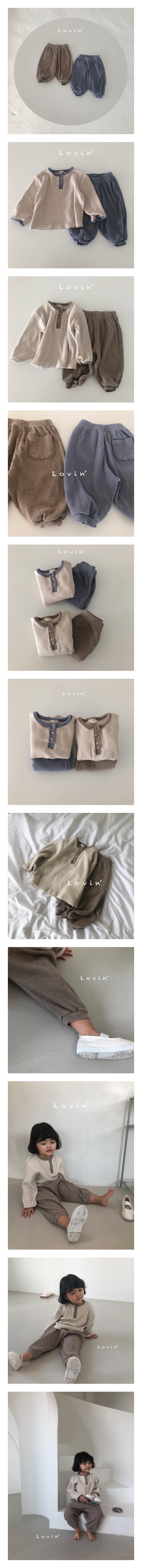 LOVIN - Korean Children Fashion - #Kfashion4kids - Rib Pants