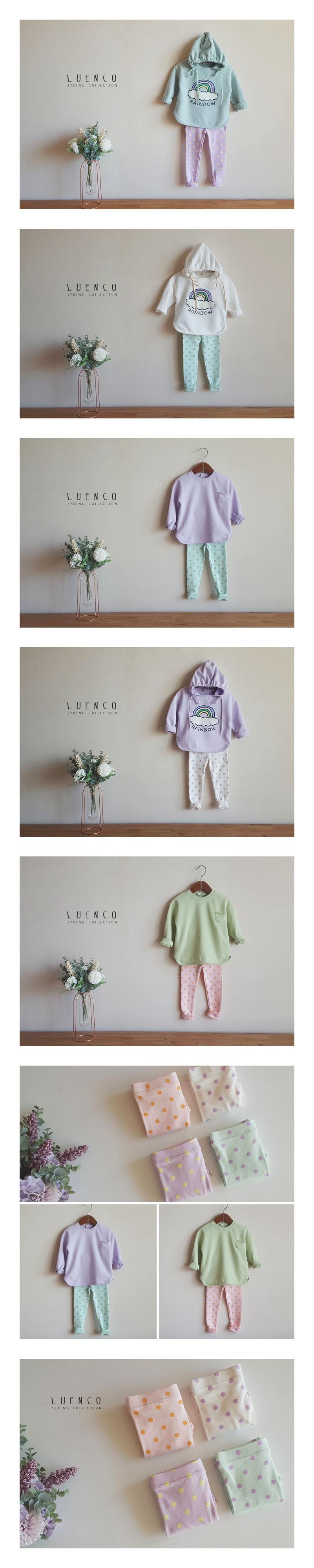 LUENCO - Korean Children Fashion - #Kfashion4kids - Dot Leggings