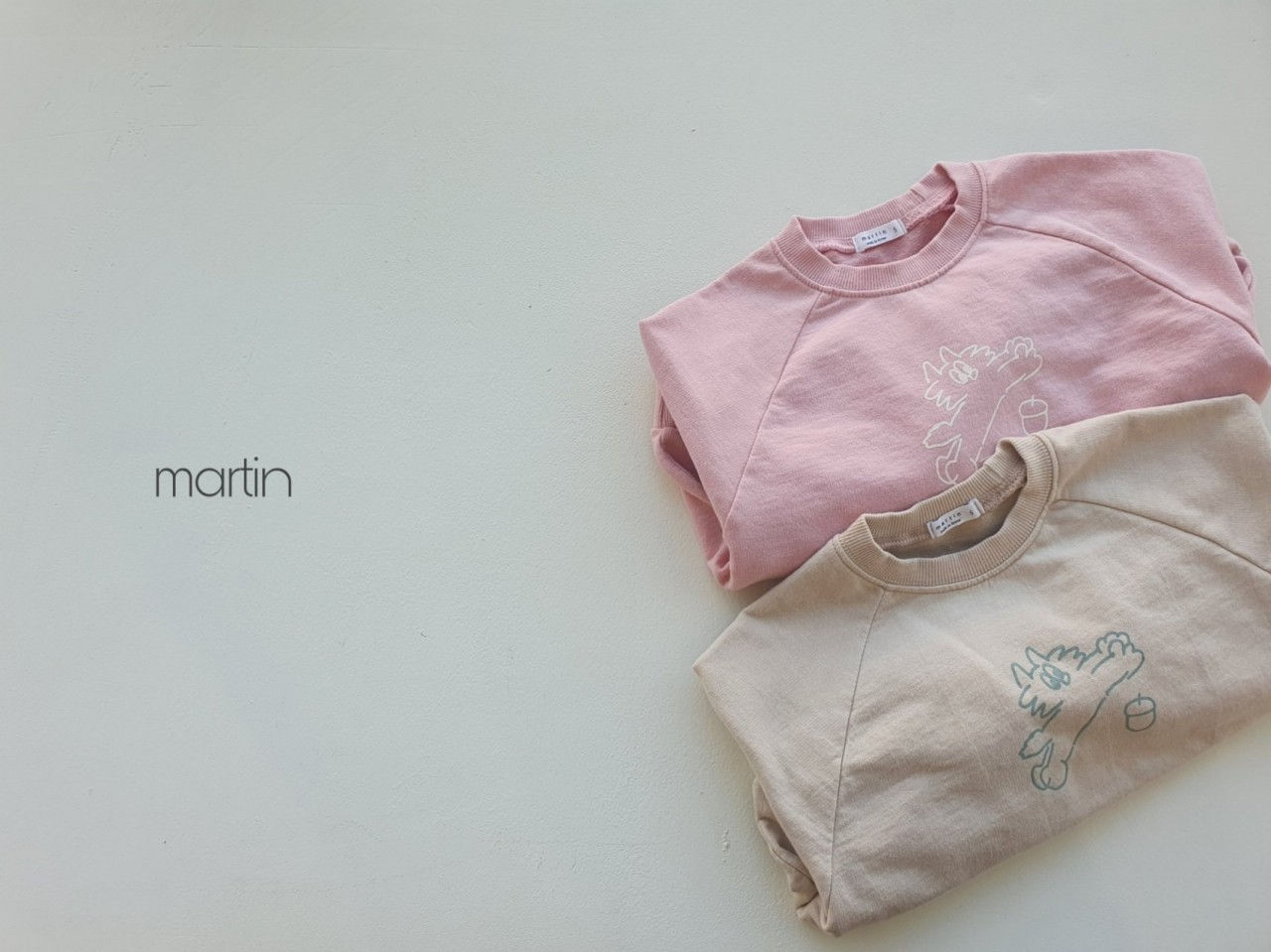 MARTIN - Korean Children Fashion - #Kfashion4kids - Raglan Sweatshirt