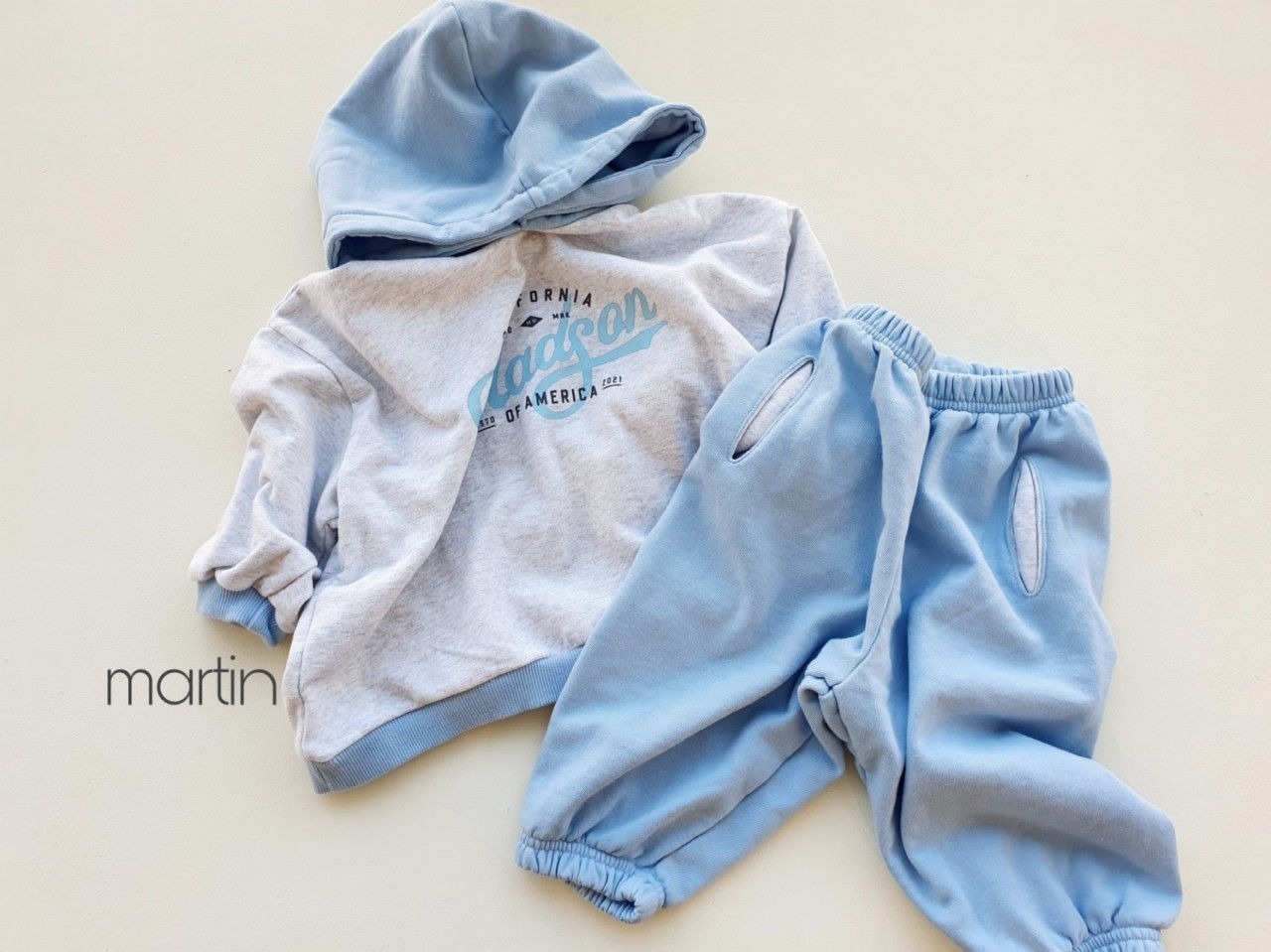 MARTIN - Korean Children Fashion - #Kfashion4kids - Colored Hood Sweatshirt - 5