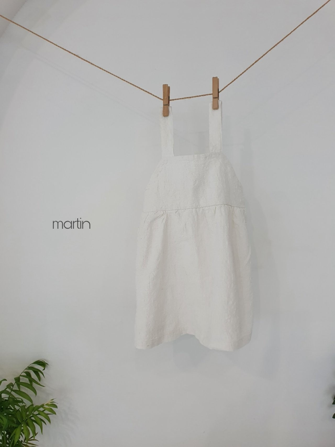 MARTIN - Korean Children Fashion - #Kfashion4kids - Check Eyelet One-piece - 7
