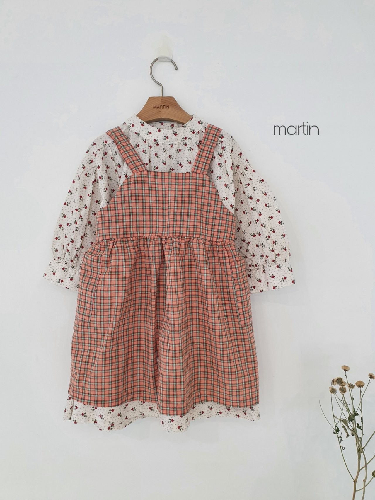 MARTIN - Korean Children Fashion - #Kfashion4kids - Floral Print One-piece - 10