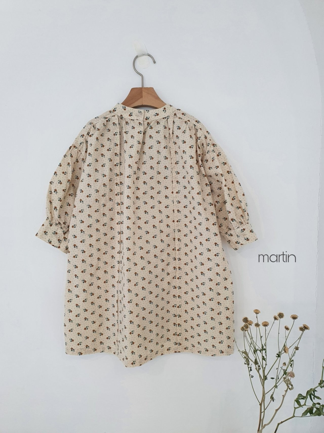 MARTIN - Korean Children Fashion - #Kfashion4kids - Floral Print One-piece - 4