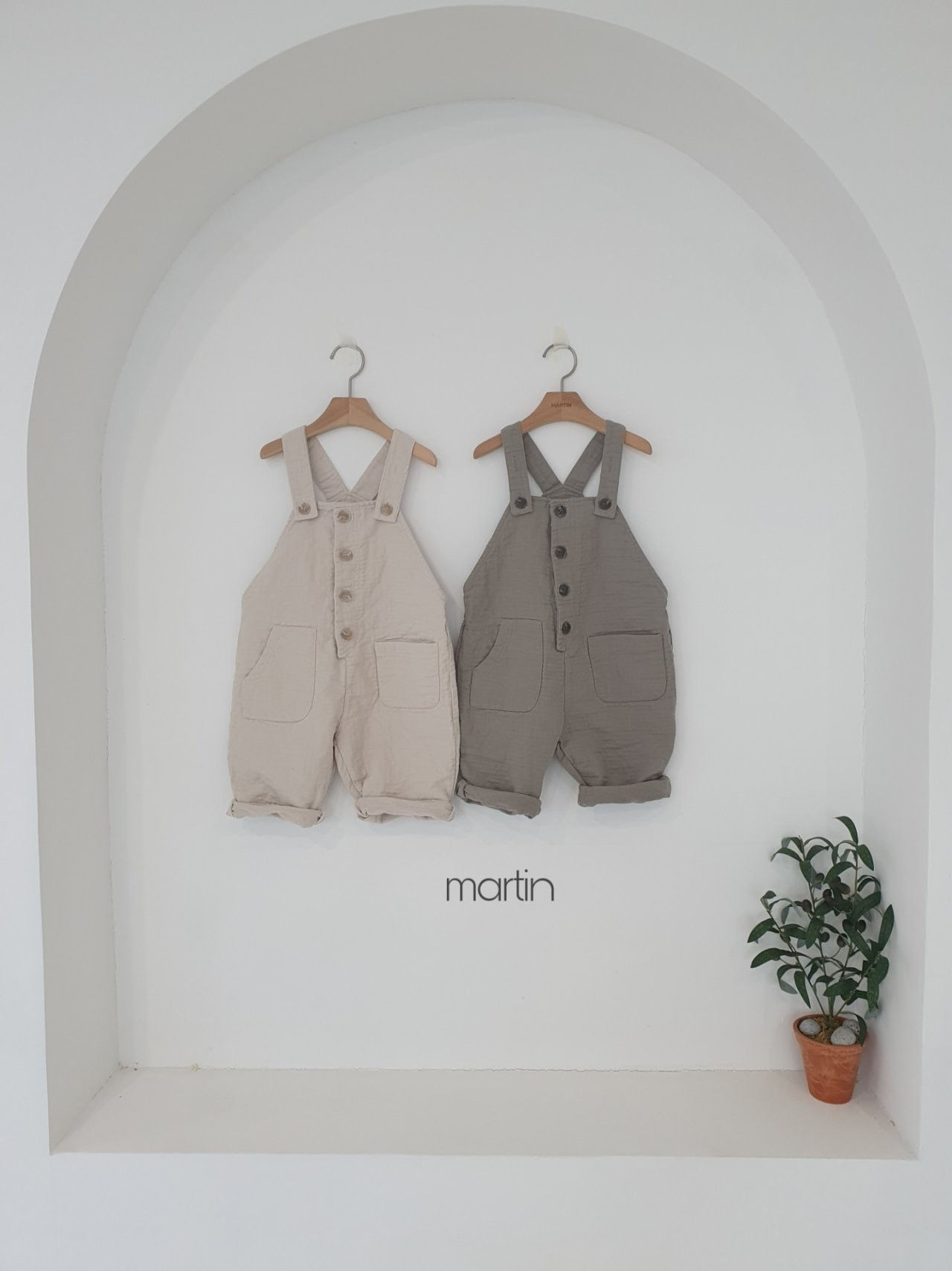 MARTIN - Korean Children Fashion - #Kfashion4kids - Suspender Pants - 3