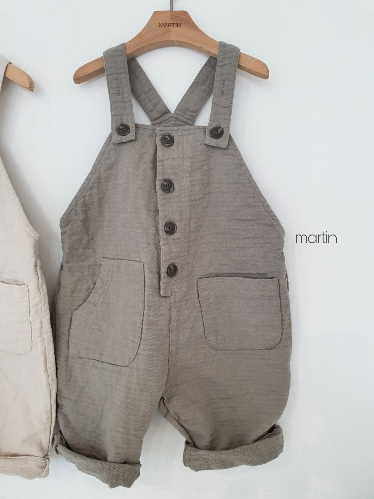 MARTIN - Korean Children Fashion - #Kfashion4kids - Suspender Pants - 4