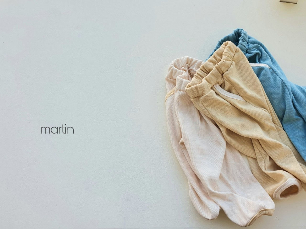 MARTIN - Korean Children Fashion - #Kfashion4kids - Piping Colored Jogger Pants