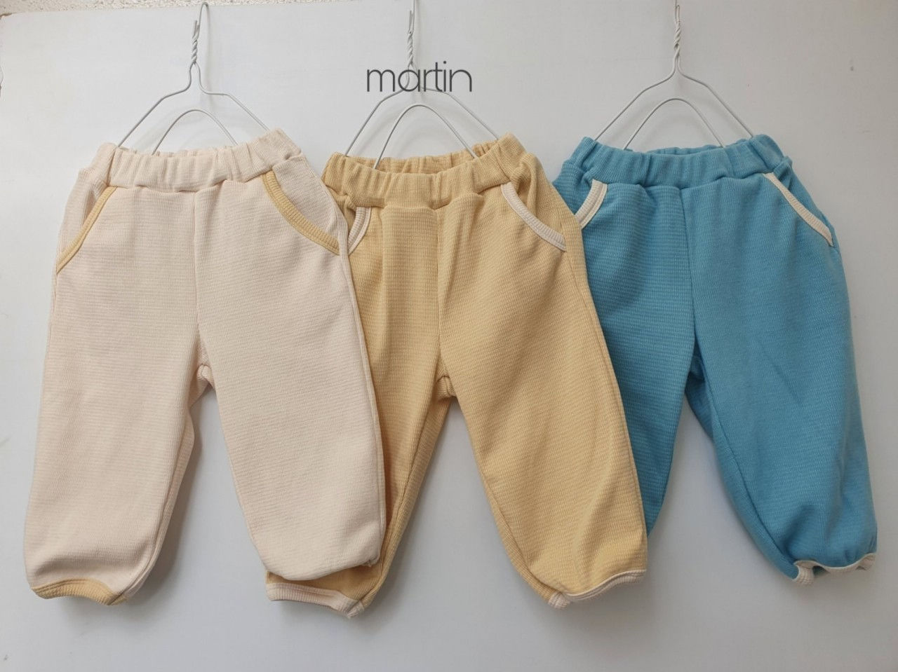 MARTIN - Korean Children Fashion - #Kfashion4kids - Piping Colored Jogger Pants - 2