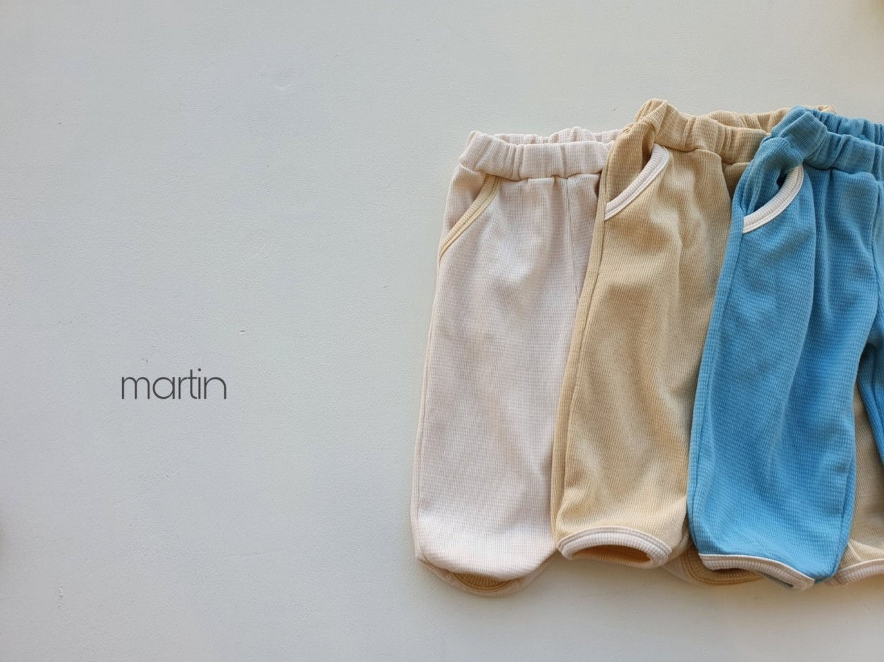 MARTIN - Korean Children Fashion - #Kfashion4kids - Piping Colored Jogger Pants - 4