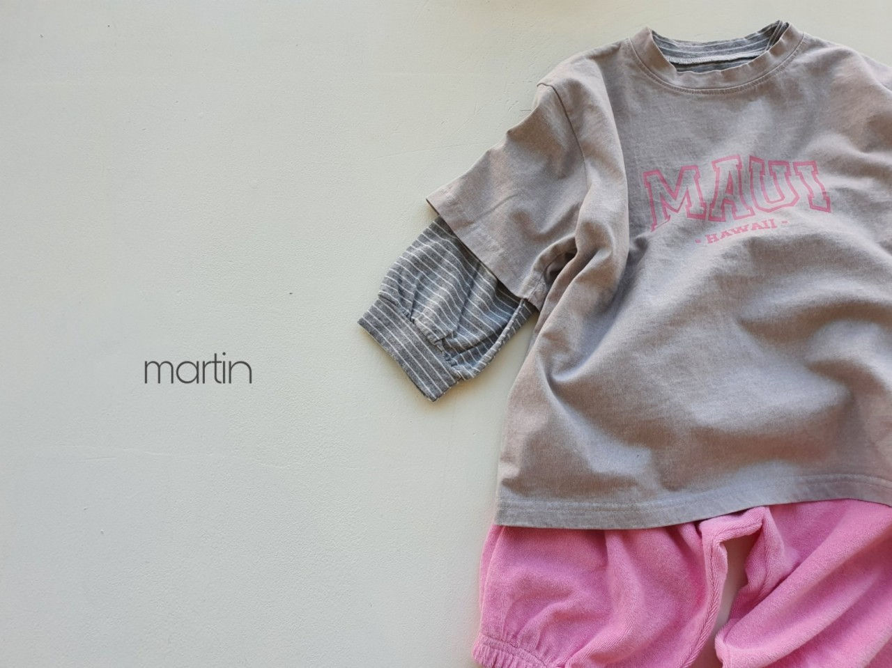 MARTIN - Korean Children Fashion - #Kfashion4kids - Midi Maui Layered Tee - 2