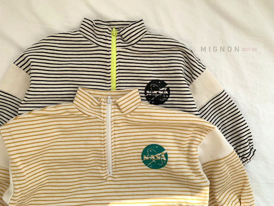 MIGNON - Korean Children Fashion - #Kfashion4kids - Universe Half Zi-up Pullover - 2