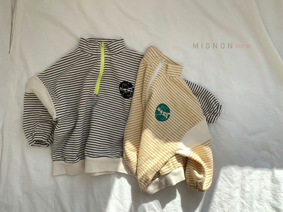MIGNON - Korean Children Fashion - #Kfashion4kids - Universe Half Zi-up Pullover - 3