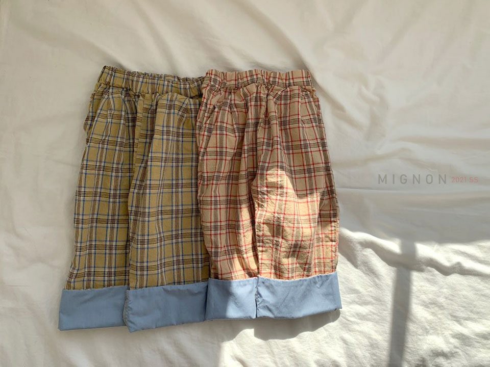 MIGNON - Korean Children Fashion - #Kfashion4kids - Mute Check Pants - 2
