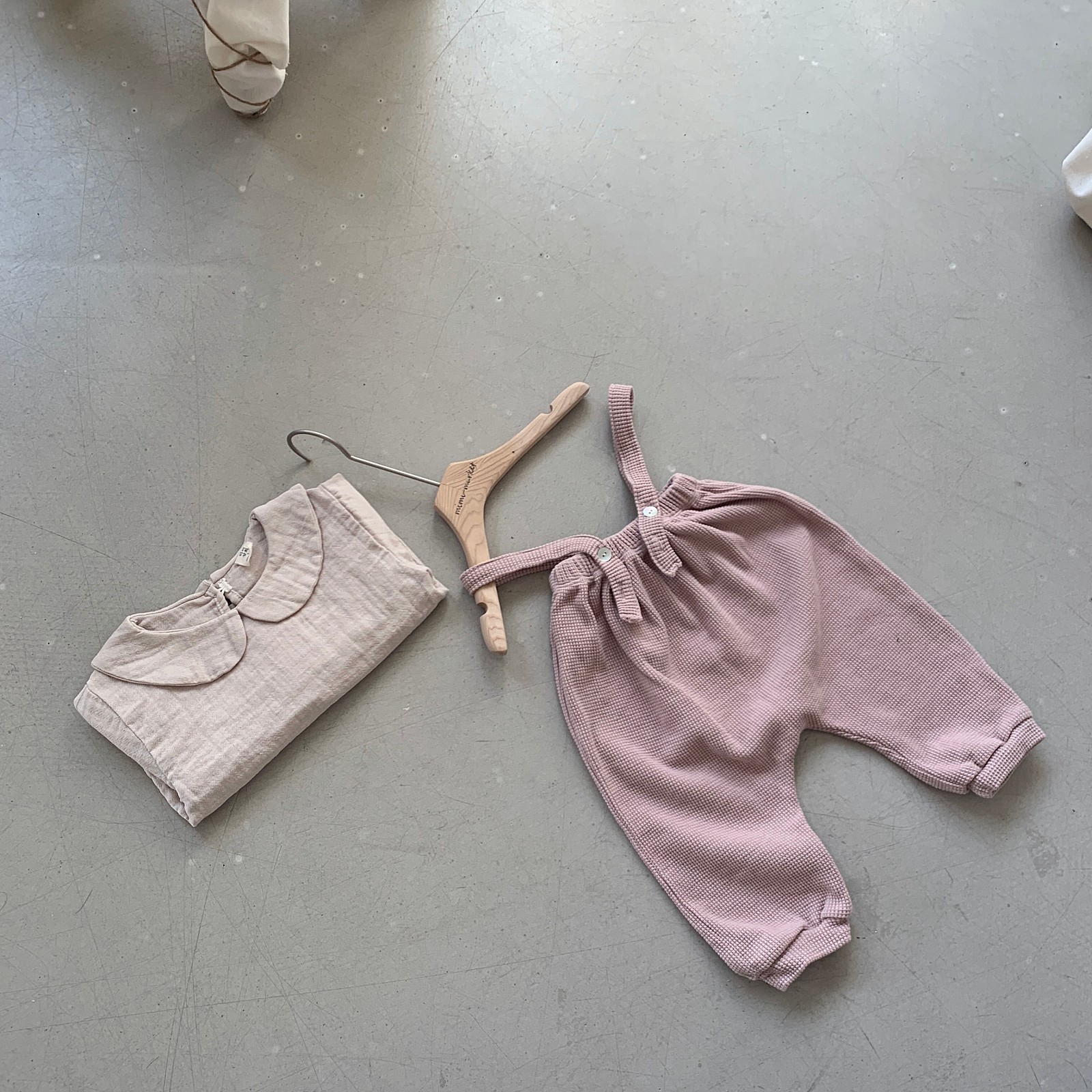 MIMI MARKET - Korean Children Fashion - #Kfashion4kids - Cookie Suspender Pants - 10
