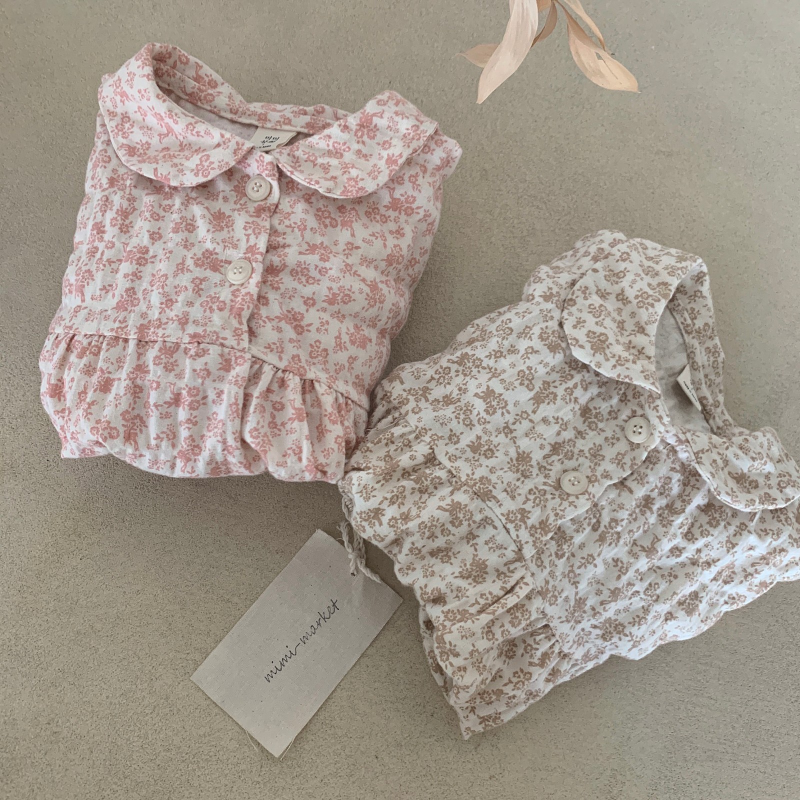 MIMI MARKET - Korean Children Fashion - #Kfashion4kids - Botanical One-piece - 6