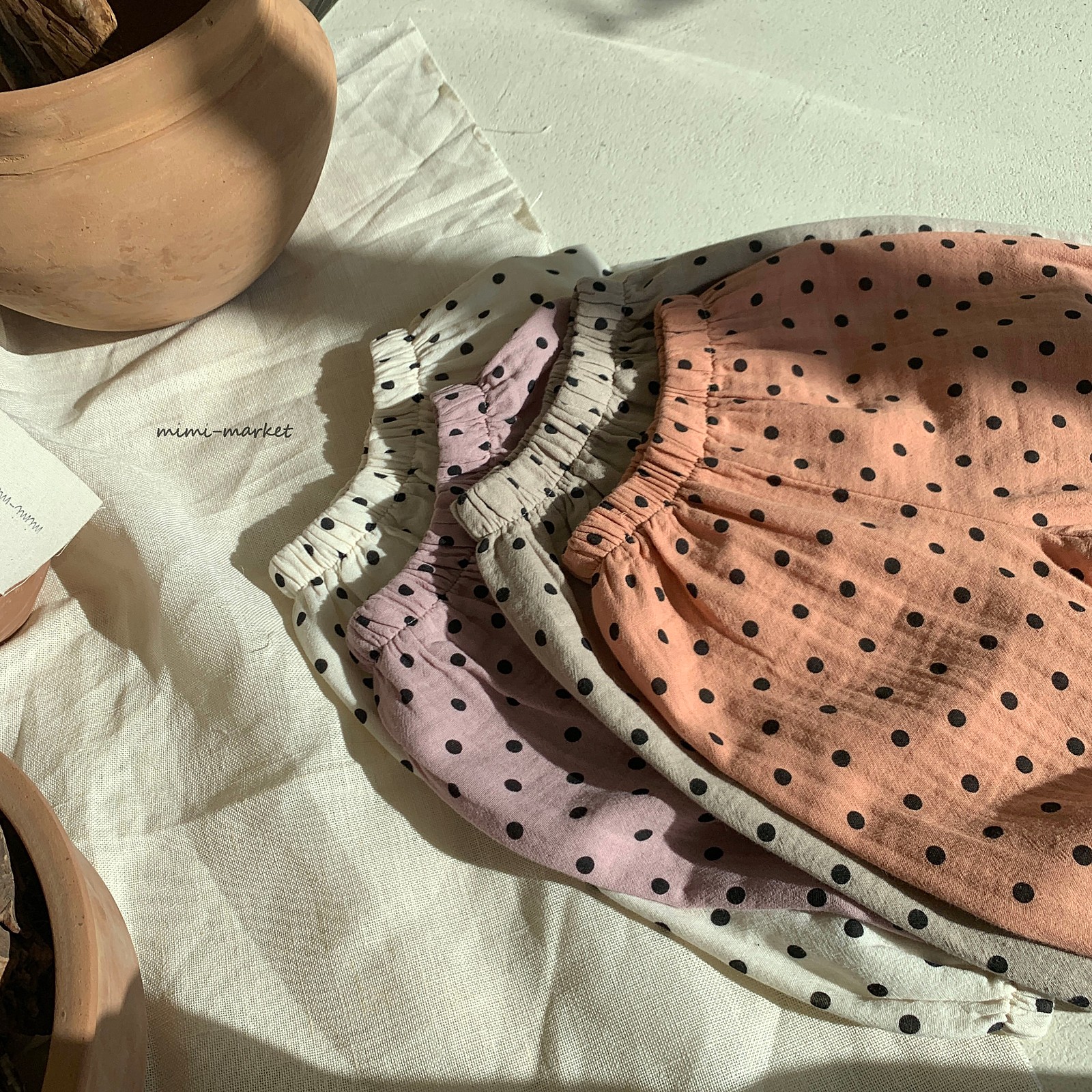 MIMI MARKET - Korean Children Fashion - #Kfashion4kids - Armani Dot Pants - 12