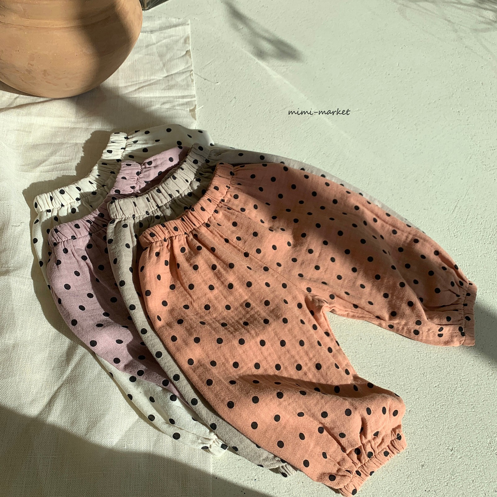 MIMI MARKET - Korean Children Fashion - #Kfashion4kids - Armani Dot Pants - 8